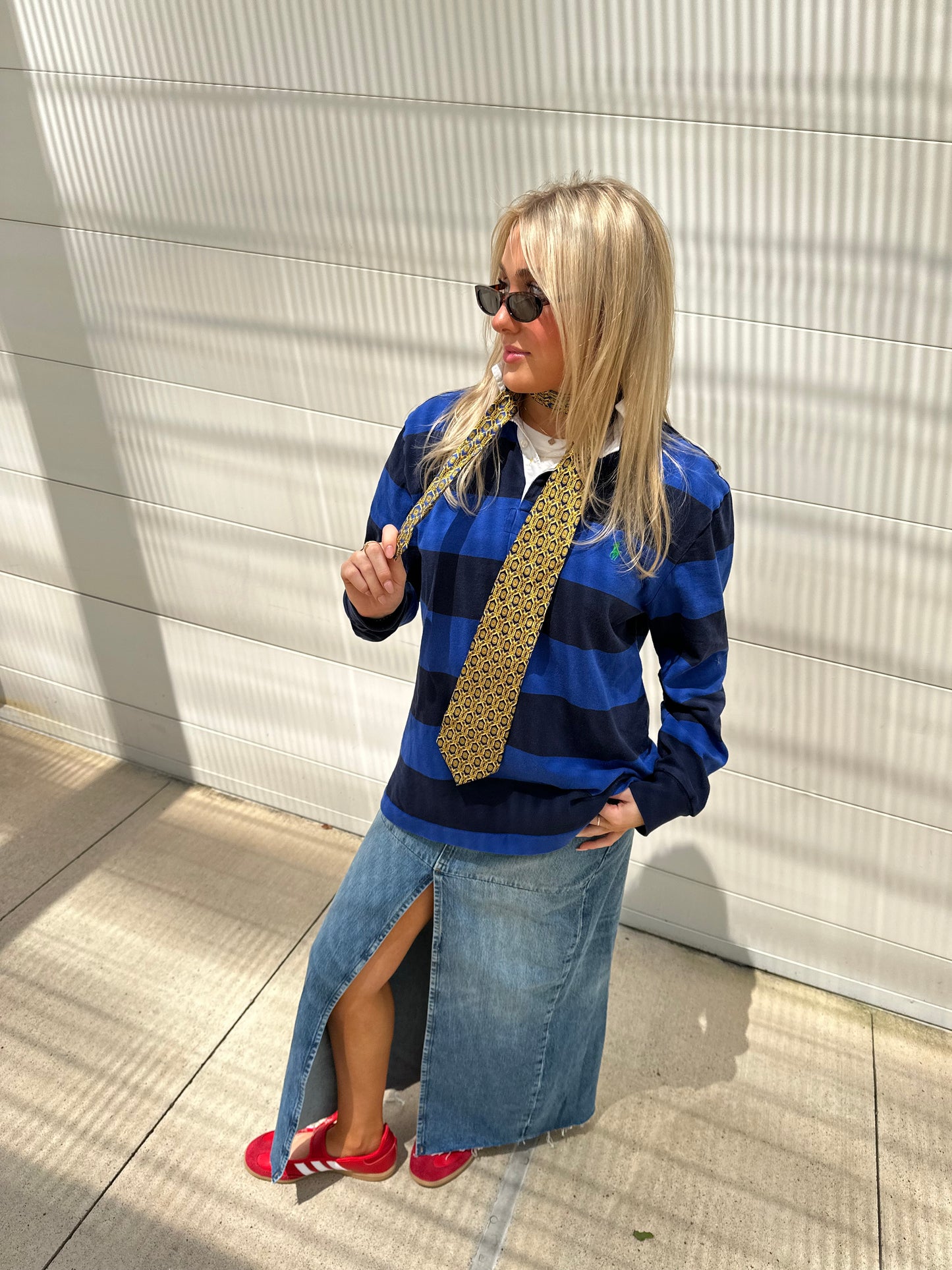 Vintage RL Rugby - Cobalt/Navy