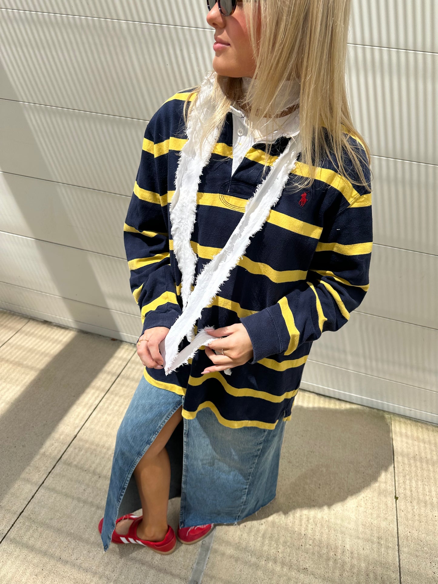 Vintage RL Rugby - Yellow/Navy