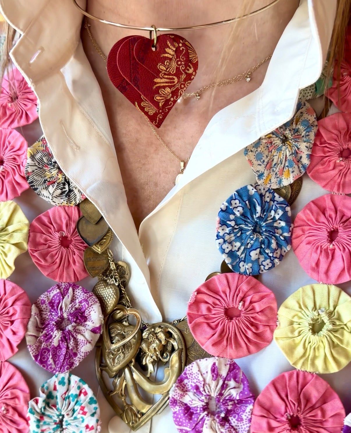 Love Letters Necklace - Multicolor 2