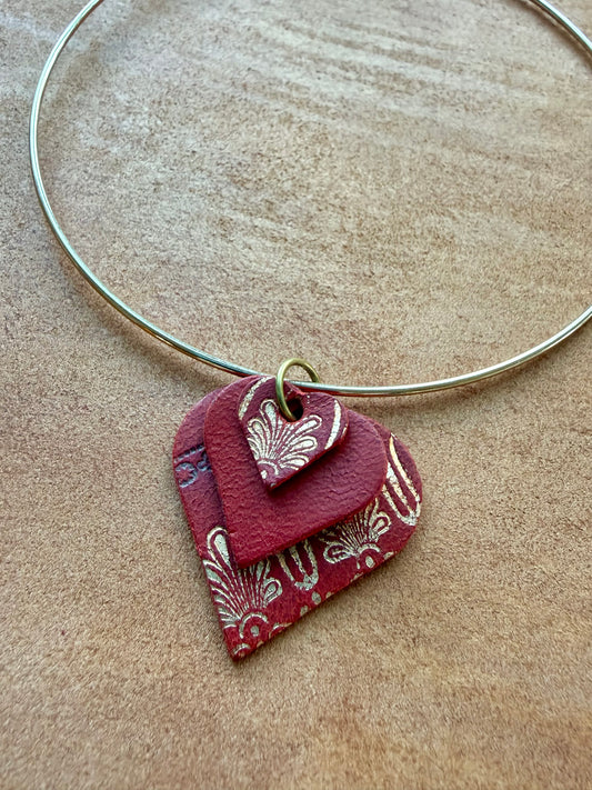 Love Letters Necklace - Red 1