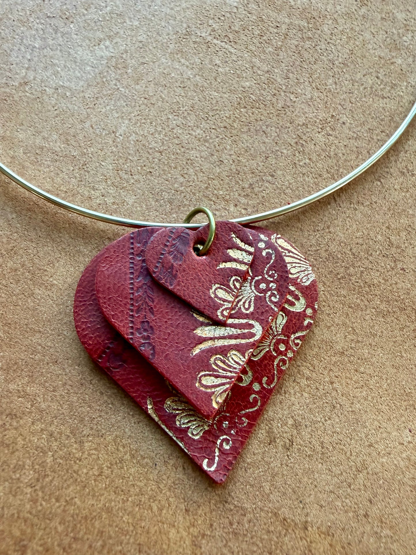 Love Letters Necklace - Red 2