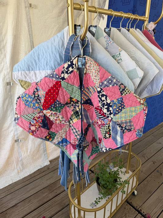 Pink Pinwheel Reversible Rosa Maria