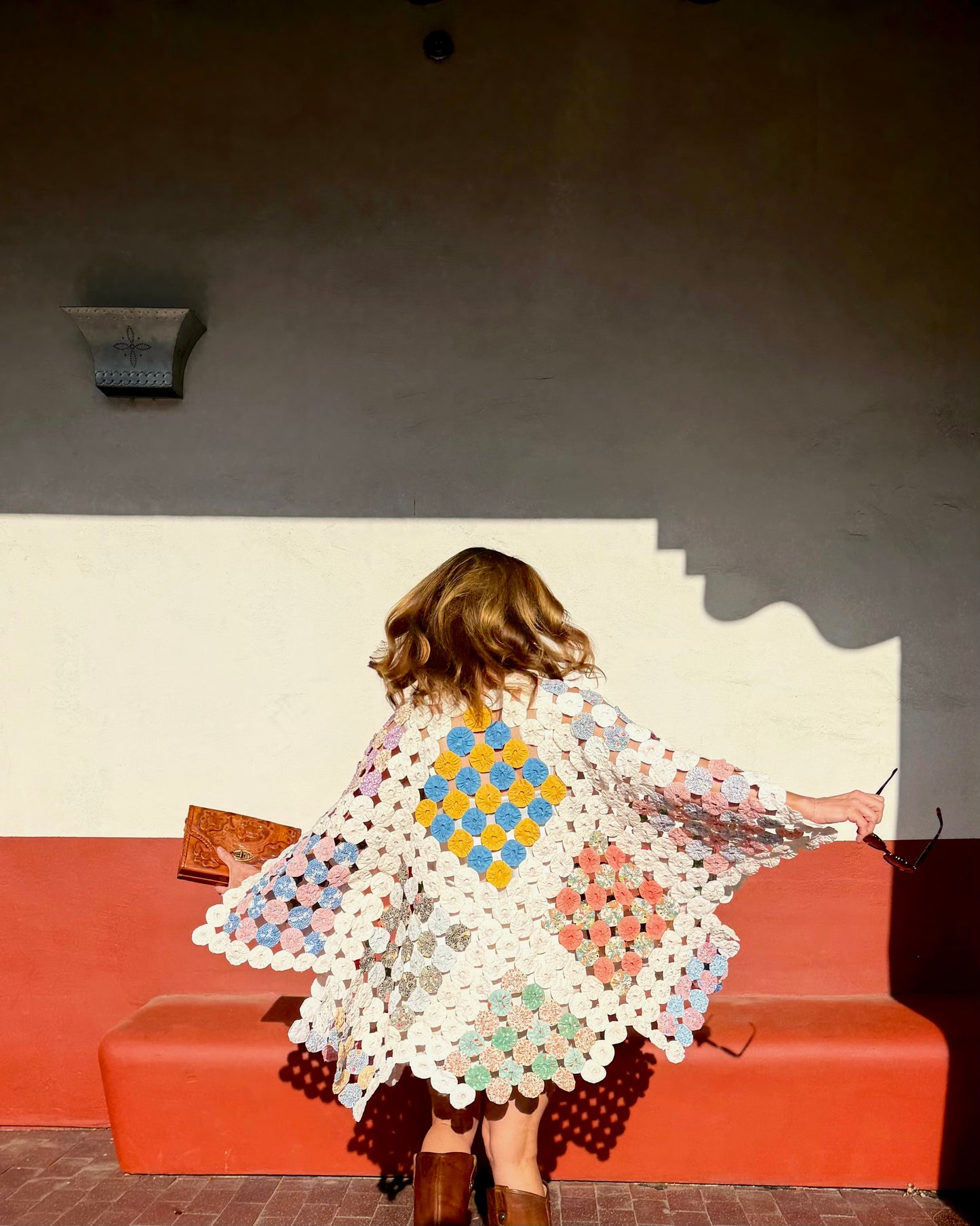 THE LIZZIE | Yo-Yo Rosette Mini Caftan | Harvey Girl