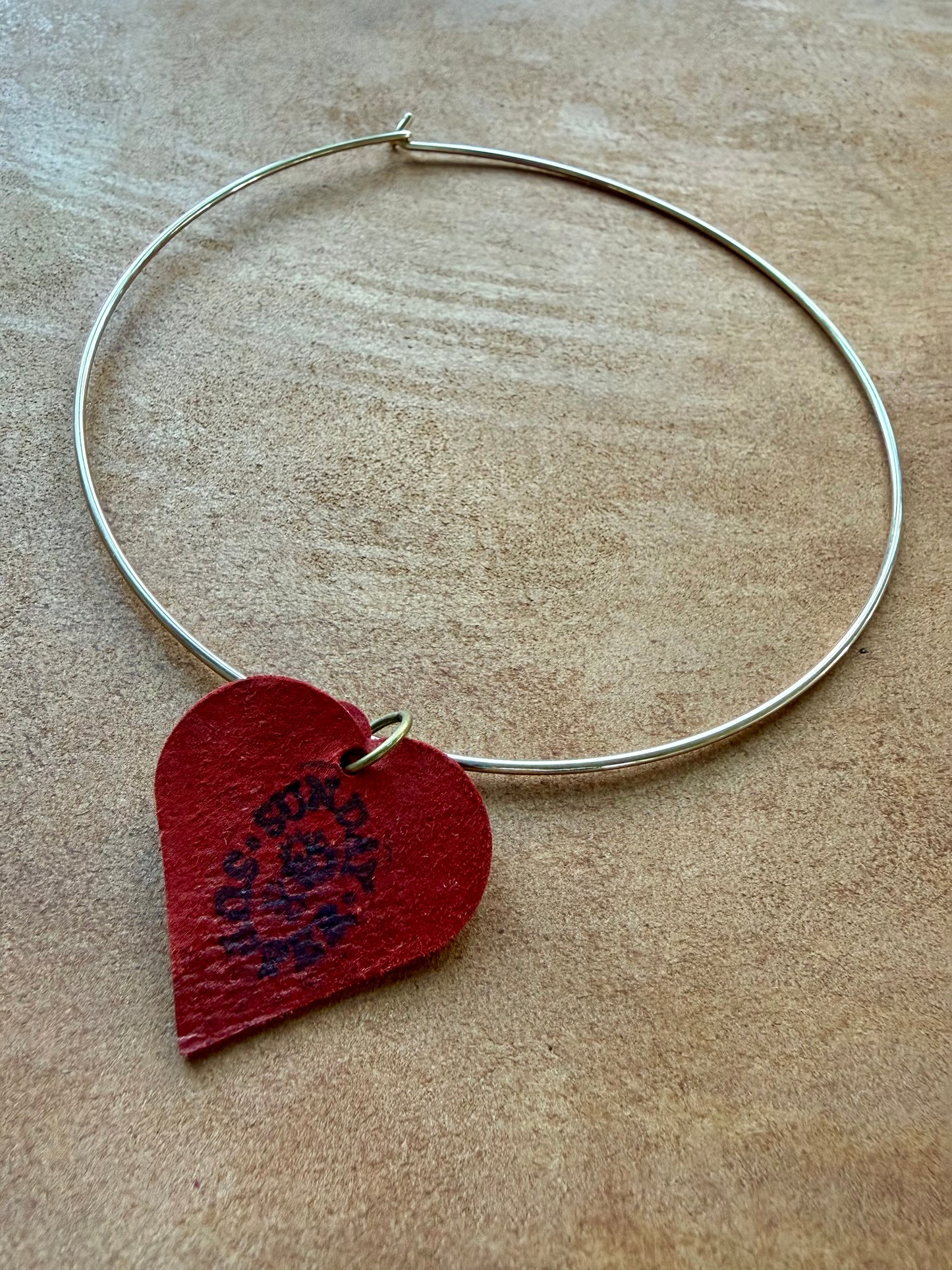 Love Letters Necklace - Red 1