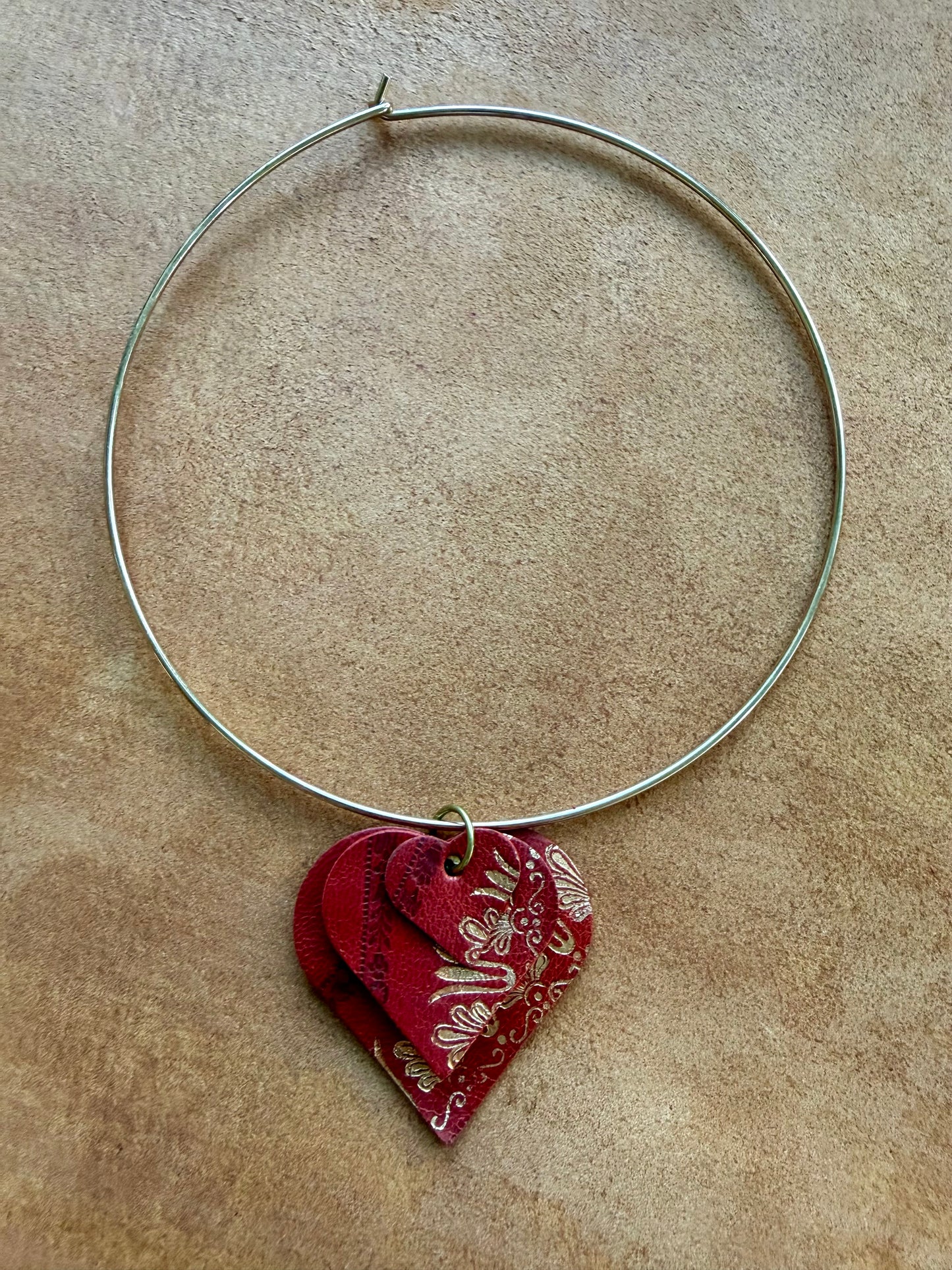 Love Letters Necklace - Red 2