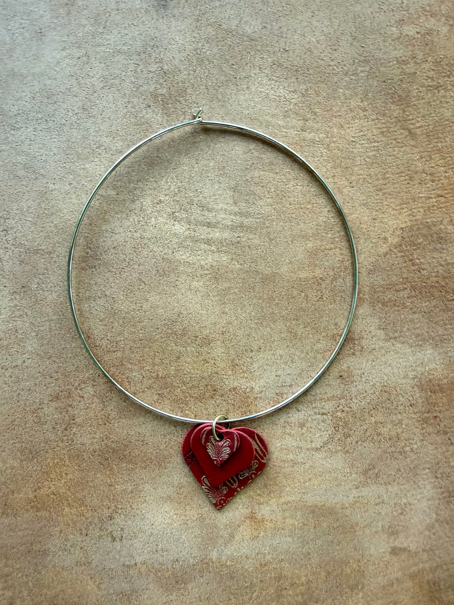 Love Letters Necklace - Red 1