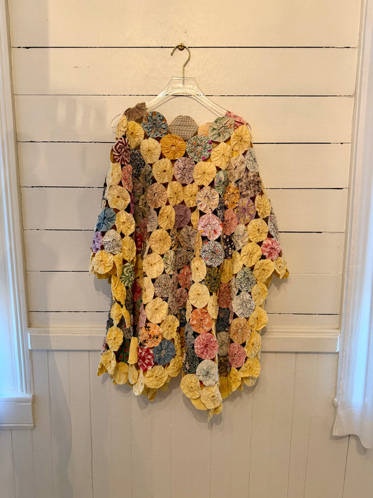 THE LIZZIE | Butter Yellow Mini Caftan