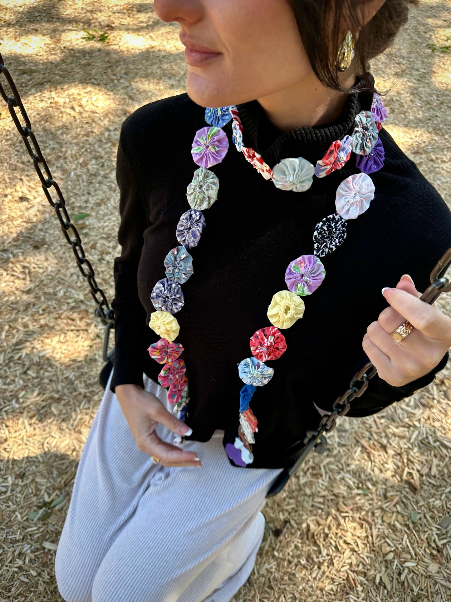 Yo-Yo Cigarette Scarf