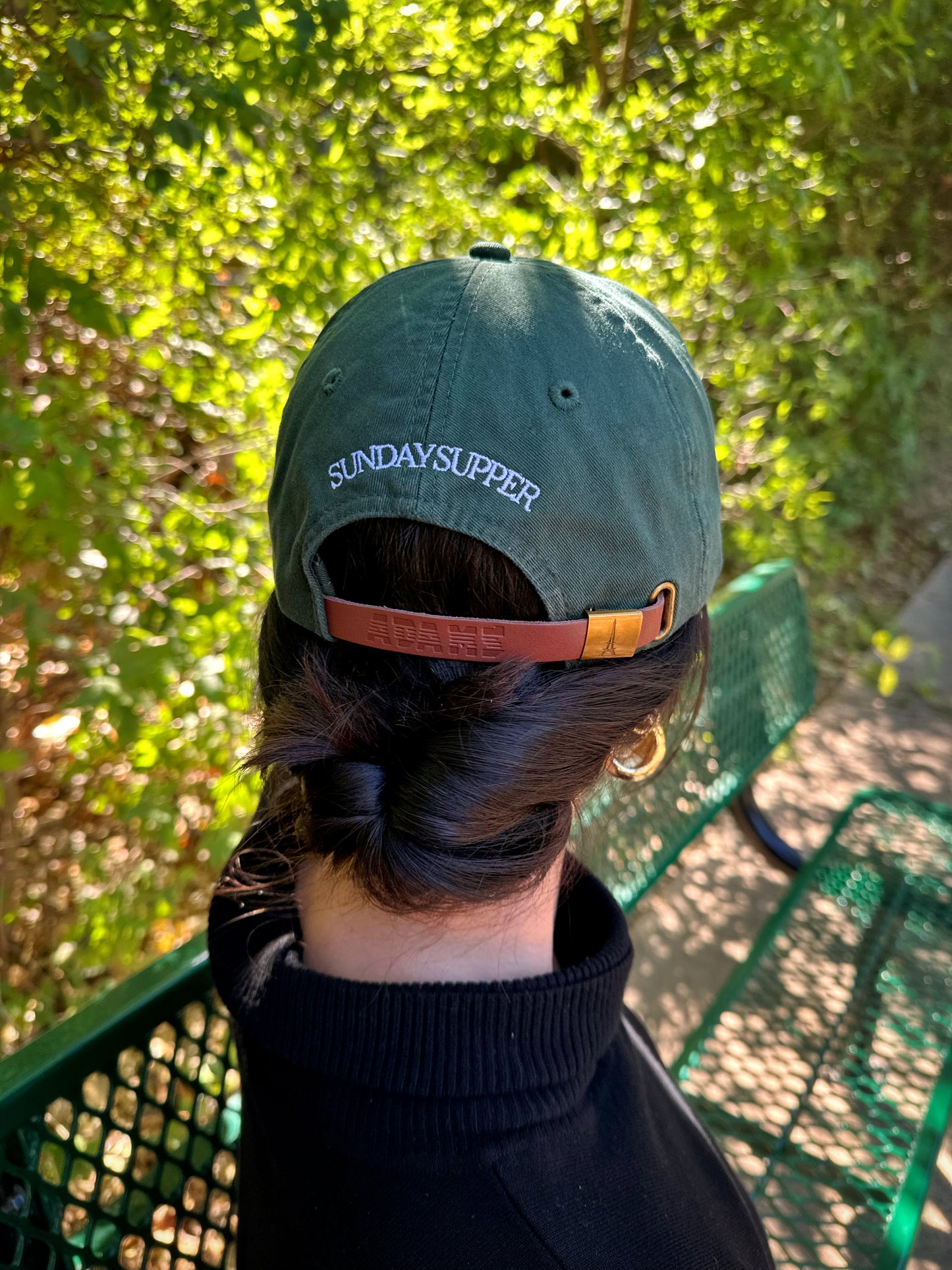 Green Preppy Dad Hat